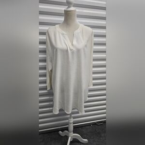 Cato Elegant Cream Women's Tunic